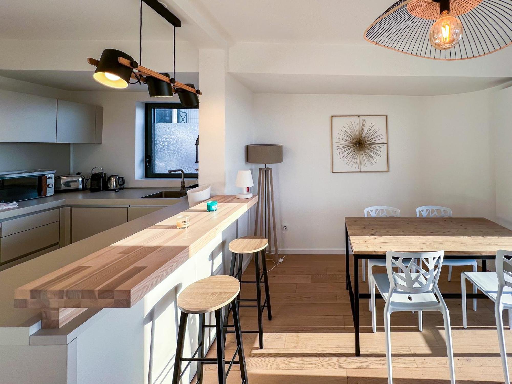 T4 Vue Avec Jardin En Plein Centre Pour 7pers Appartement