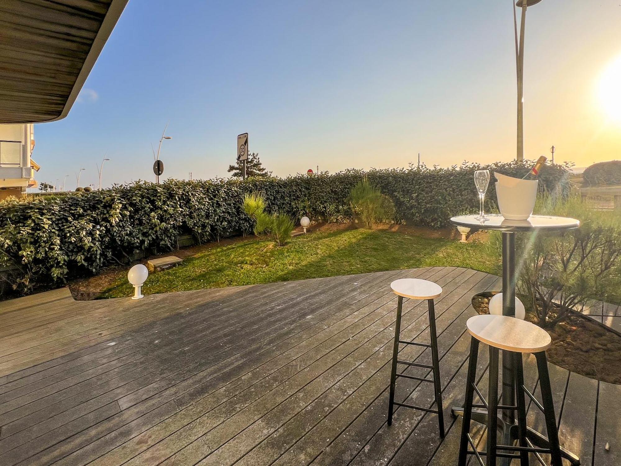 Appartement T4 Vue Avec Jardin En Plein Centre Pour 7pers Le Touquet-Paris-Plage