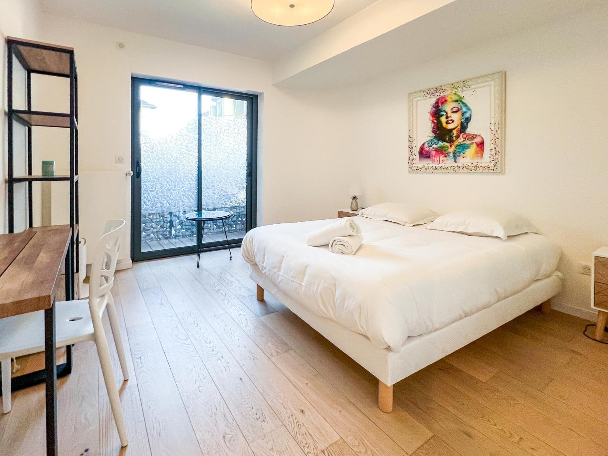 T4 Vue Avec Jardin En Plein Centre Pour 7pers Appartement
